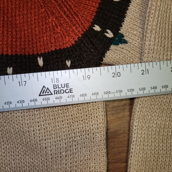 Vintage Ashley Knit Unisex Multicolored Patterned Pullover Sweater Size Large - Picture 10 of 12